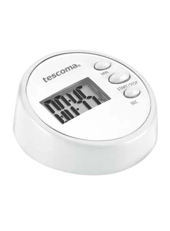 

Tescoma Digital Kitchen Timer, 12.5 x 10.5 x 3.1cm, Assorted Colours