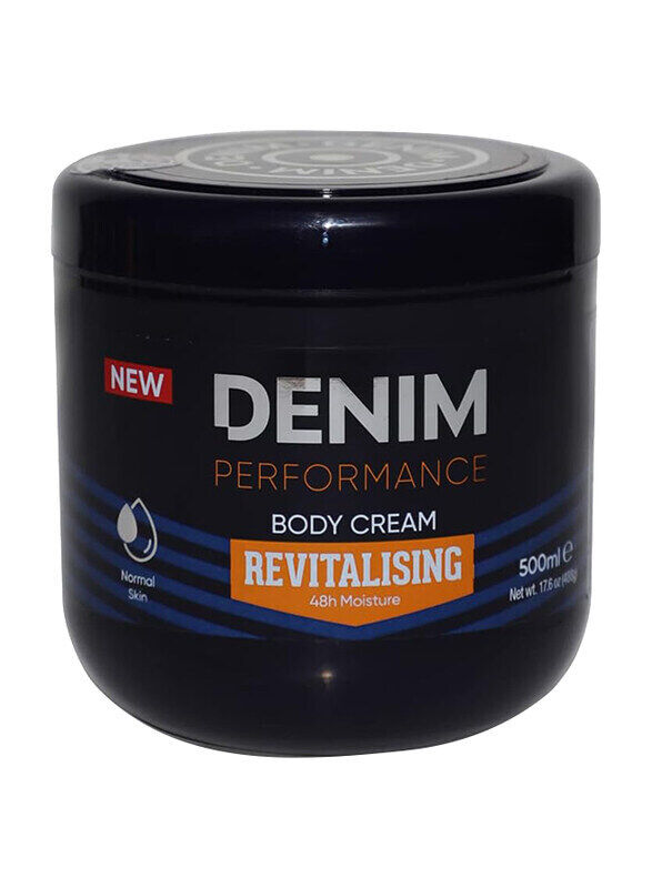 

Denim Skin Moisturising Revitalising Fragrance Body Cream, 500 ml