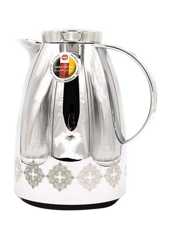 

Emsa 1L Auberge Isokanne Sv Damask Flask, Silver