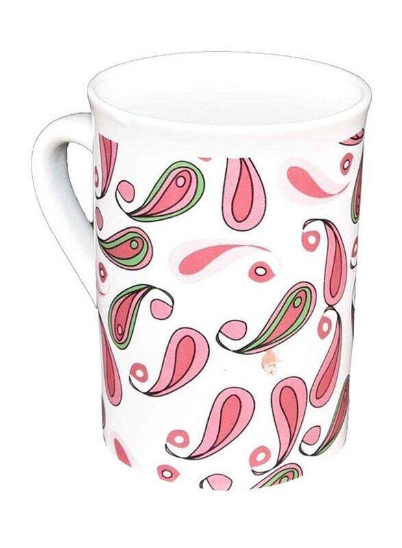 

LTR Ceramic Printed Mug, 080314A, One Size, White/Red
