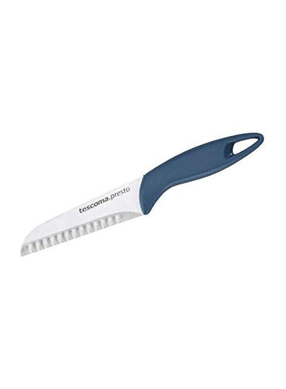 

Tescoma 10cm Presto Decorating Knife, 863016, Silver/Blue