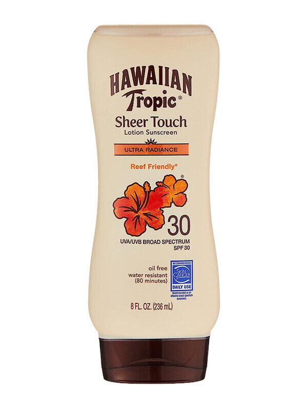 

Hawaiian Tropic Sheer Touch Lotion Ultra Radiance SPF 30 Sunscreen, 236ml