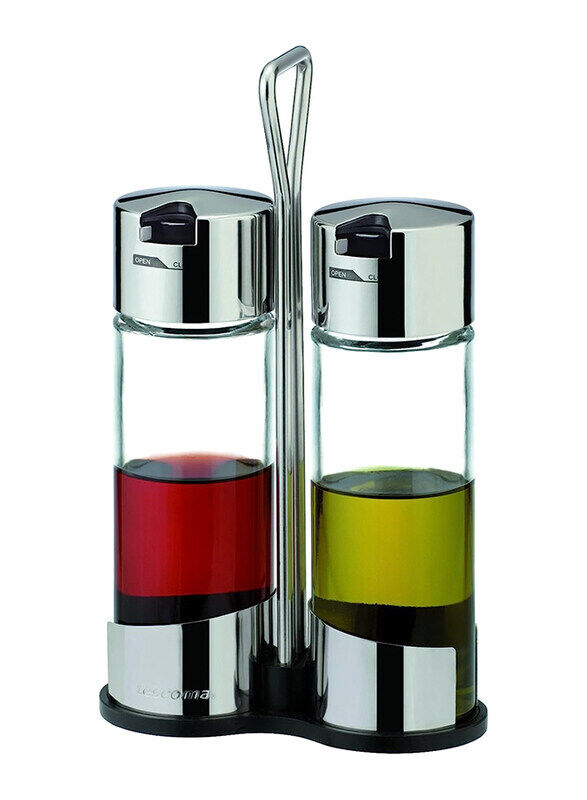 

Tescoma 2-Piece Multi-Material Oil & Vinegar Set Club, Multicolour