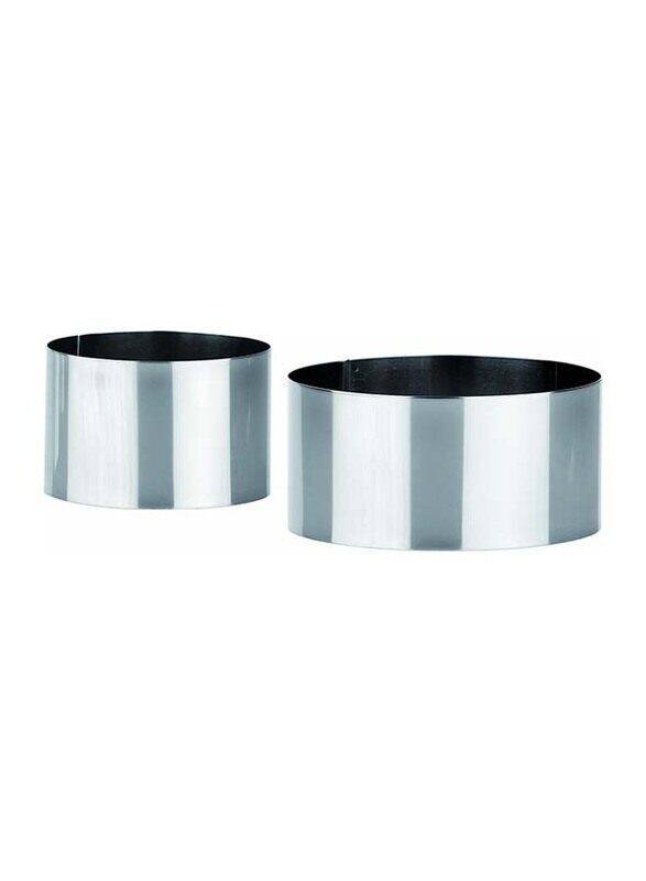 

Tescoma 2-Piece Food Shaping Molds, Silver