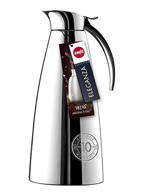 

Emsa 1.3 Ltr Eleganza Dishwasher Proof Vacuum Flask, Grey