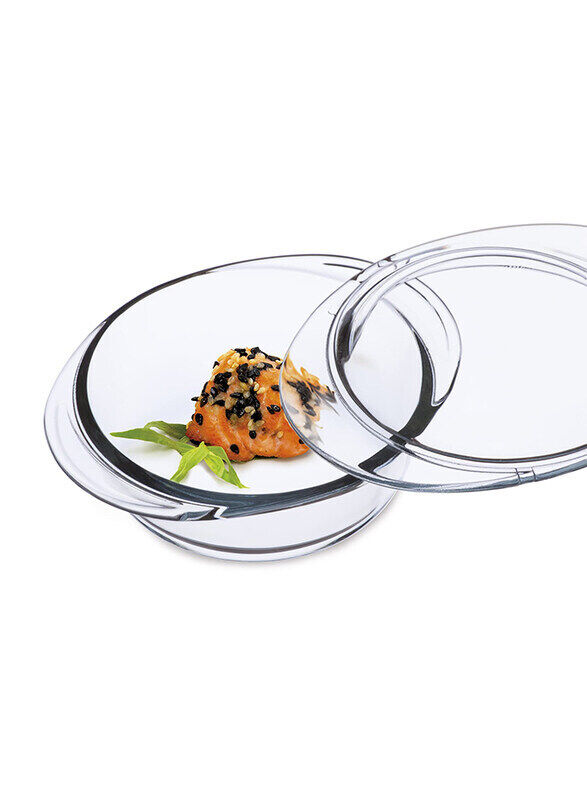 

Simax Casserole Round with Lid, 6886/6896, 15.24x12.07x4.45 cm, Clear