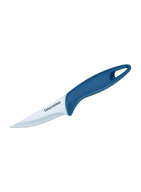 

Tescoma 8cm Presto Utility Knife, 862003, Blue/Silver