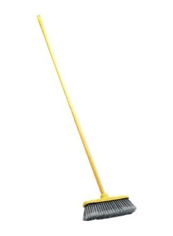 

Classy Touch Long Floor Broom with Strong Handle, 132 x 32 x 8cm