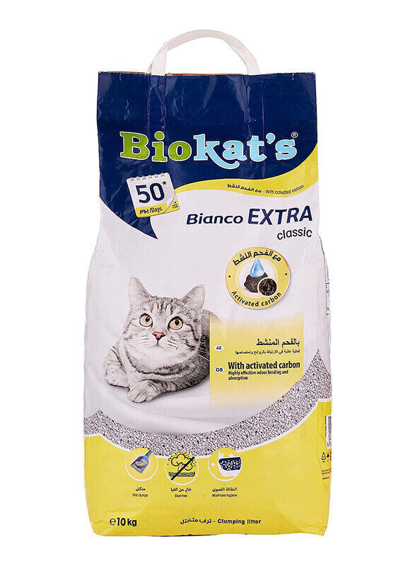 

Gimborn Biokat'S Bianco Extra Cat Litter, 10 Kg, Multicolour