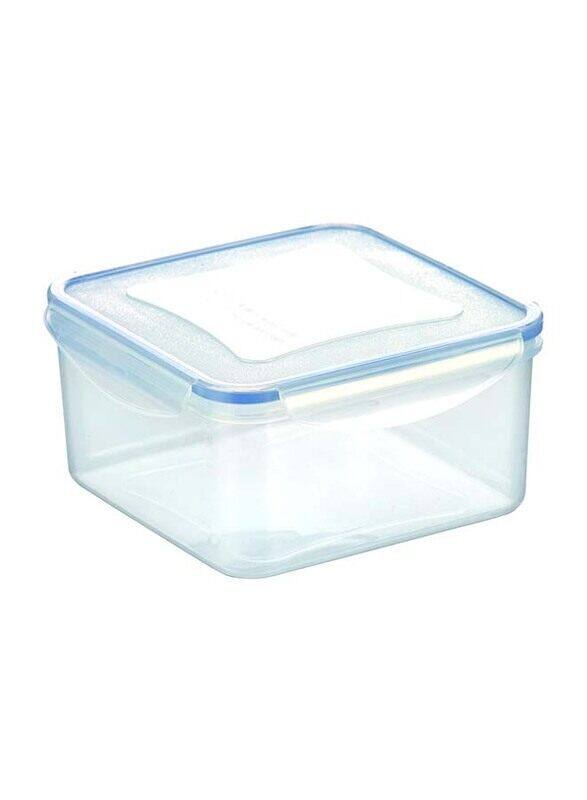 

Tescoma Square Food Container, 1.2L, Blue/Clear