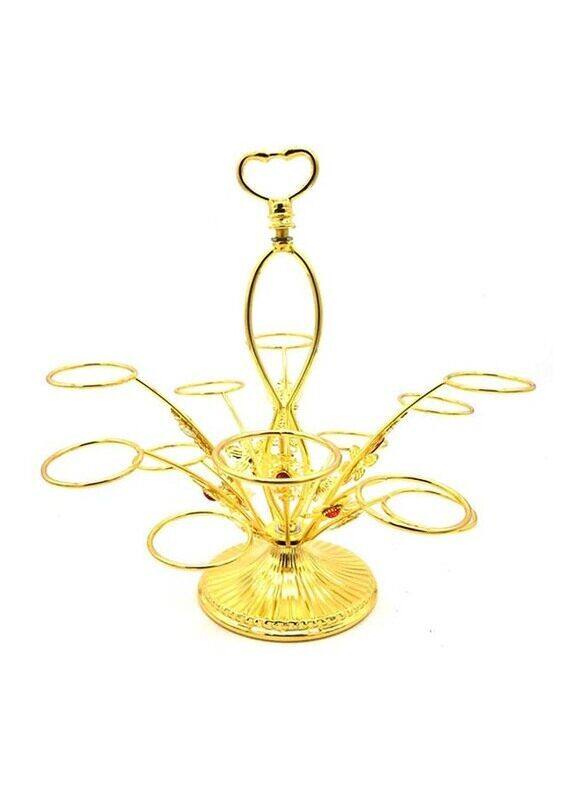 

Hao Way 12-Piece Cawa Cup Holder, Gold