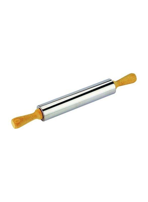 

Tescoma 25cm Stainless Steel Rolling Pin Delicia, Multicolour