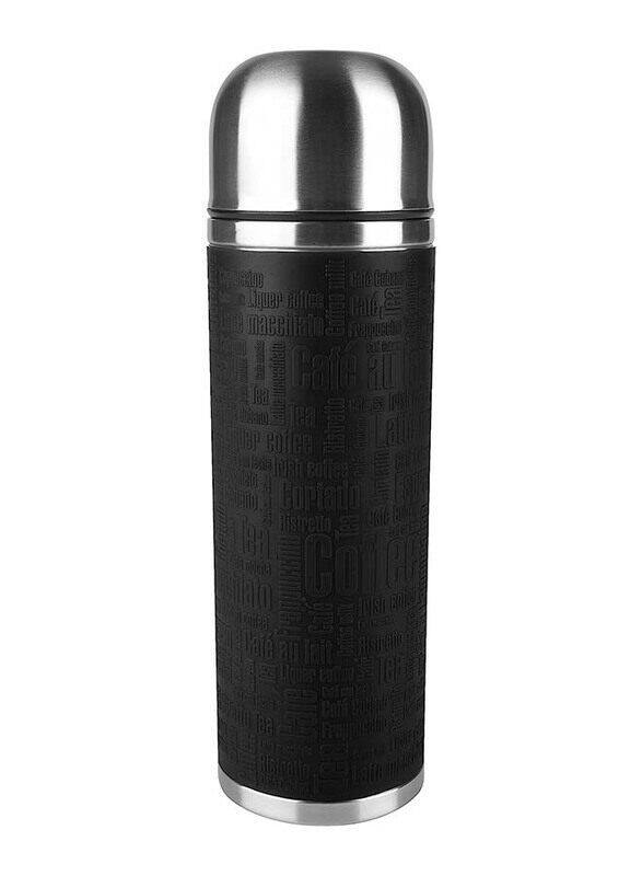 

Emsa 1 Ltr Senator Sleeve Vacuum Flask, Black