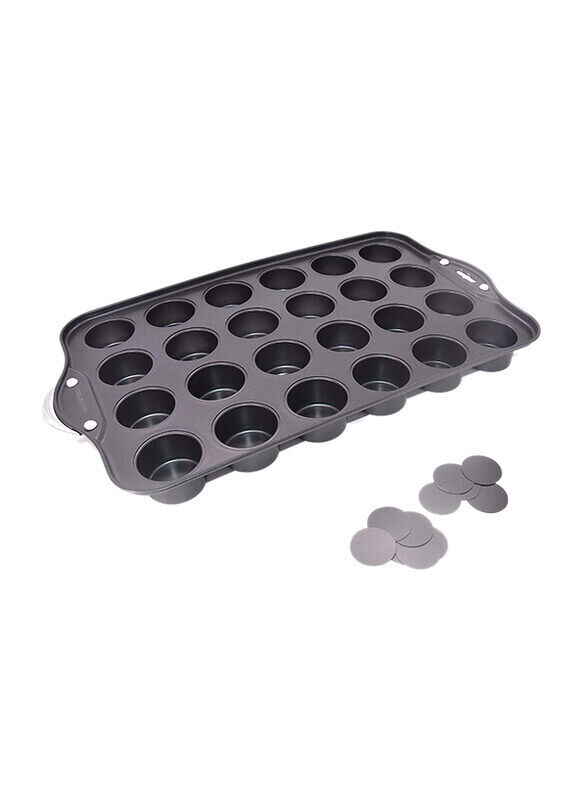 

LTR 24 Cup Muffin Pan, CB00987, 48.5x27x4.5 cm, Grey