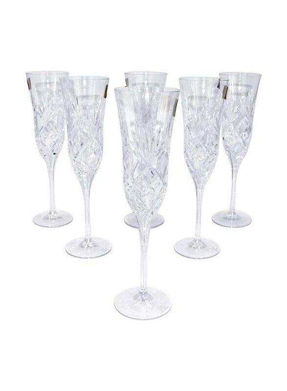 

Rcr 6-Piece Flute Glass, Clear