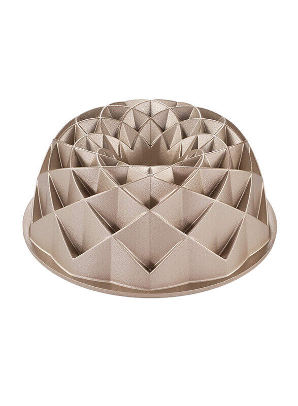 

Tescoma 24cm Delicia Donut Mould, 623144, 24.8x24.6x10.3 cm, Gold