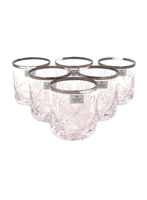 

Solitaire 6-Piece Tumbler Set, SOF PB/NATHALIE, Clear