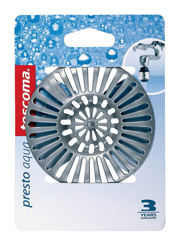 

Tescoma 6cm Plastic Presto Sink Trap, Silver