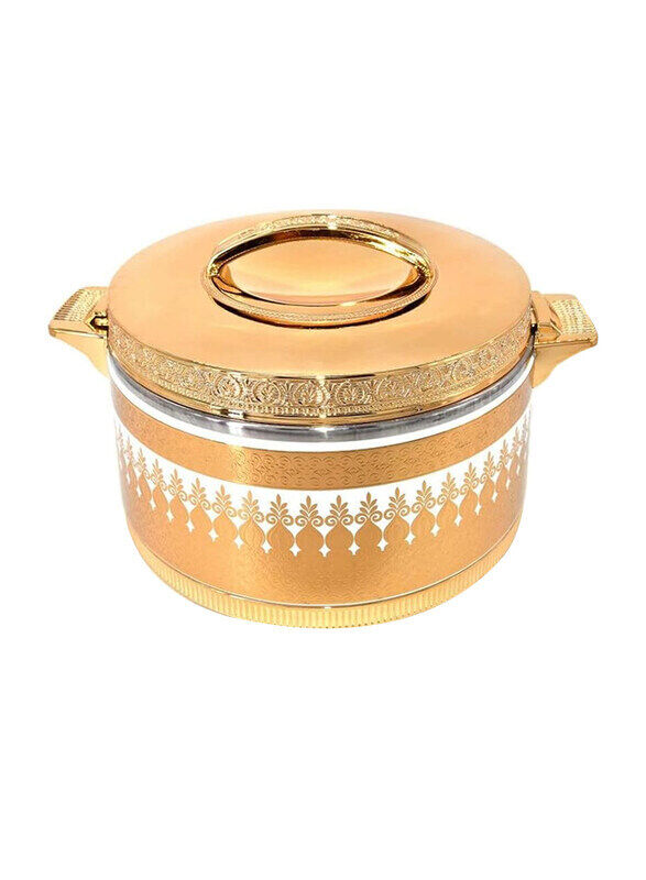 

LTR 5.5 Ltr Metal Hotpot, HPT3-1, Gold/Silver