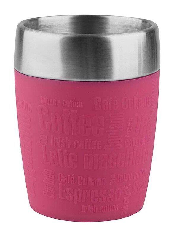 

Emsa 200ml Travel Cup Thermo Mug, Raspberry