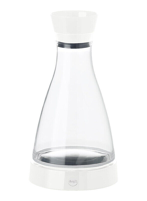 

Emsa 1 Ltr Flow Carafe, Clear/White