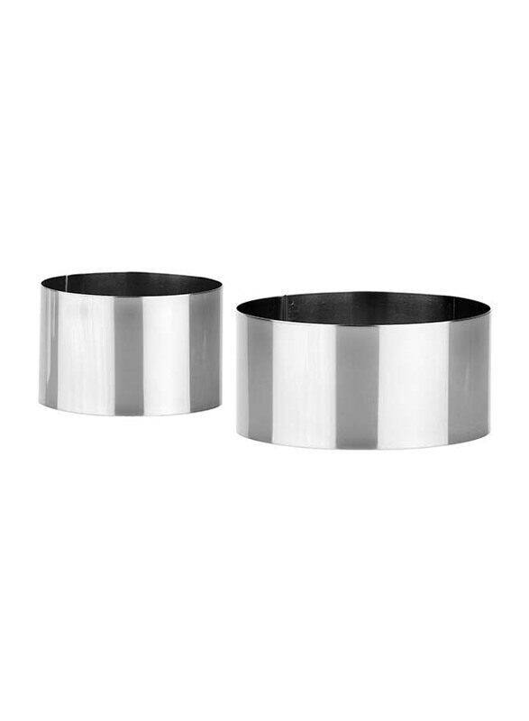 

Tescoma 2-Piece Grand chef Food Shaping Moulds, Silver