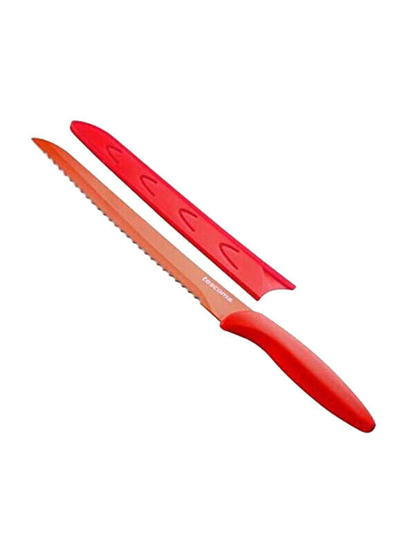 

Tescoma 20cm Presto Tone Non-Stick Knife, 863094, Red