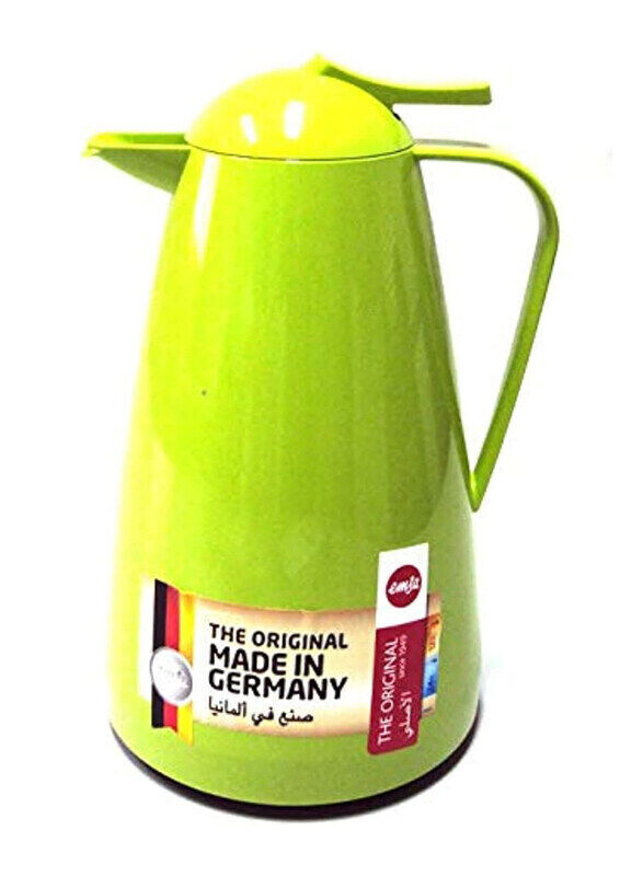 

Emsa 1.0 Ltr Salsa Highgloss Thermos, 516046, Green