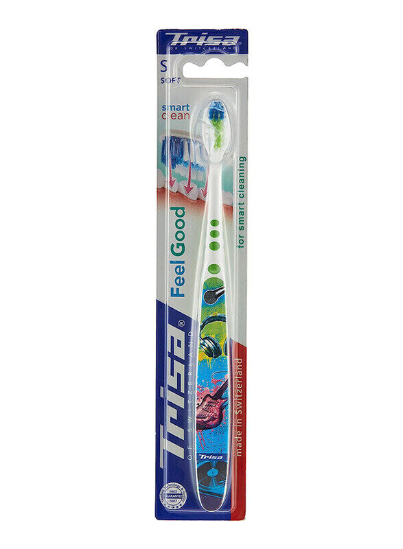 

Trisa Feelgood Toothbrush, Soft, 1 Piece