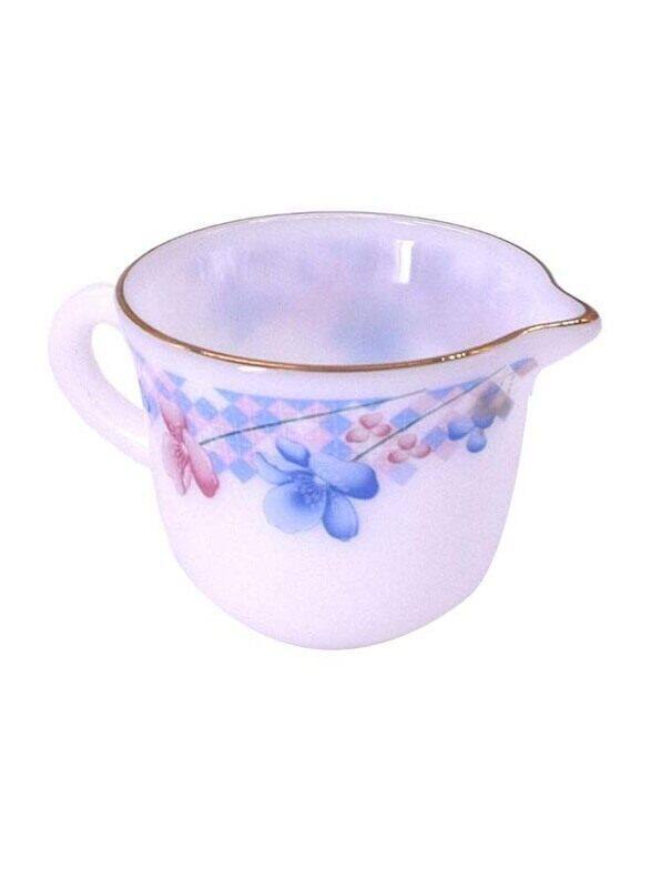 

LTR Ceramic Creamer, Rb-10/02, White/Blue