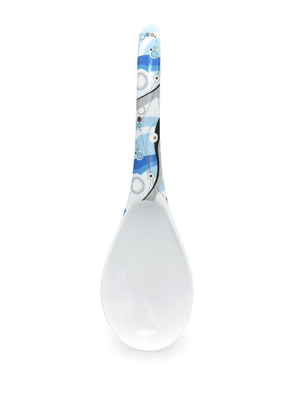 

Mala Serving Spoon, Mdo Rc-1, White/Blue