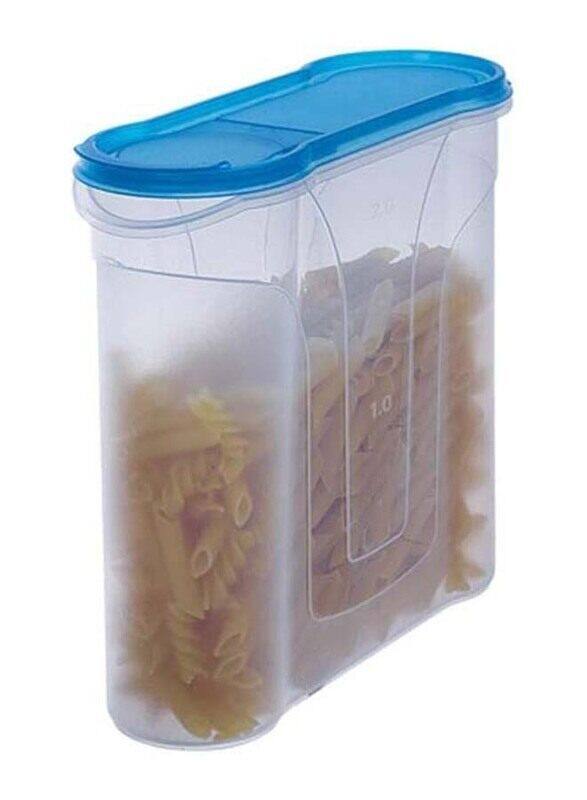 

Rival Pour Sieve Food Container, 2.4L, Blue/Clear