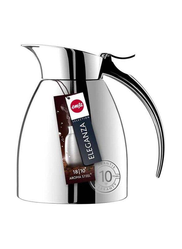 

Emsa 0.3 Ltr Eleganza Stainless Steel Vaccum Jug, Silver