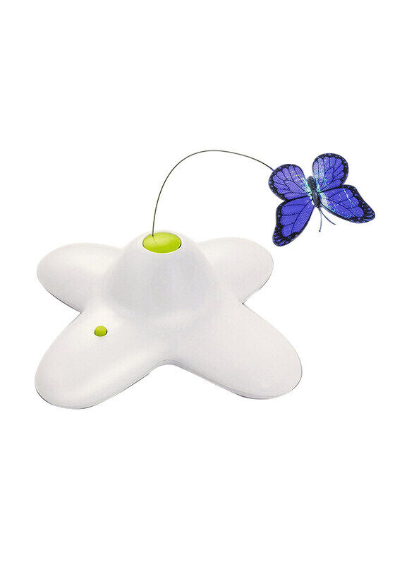 

Pawise Plastic Feeder, 300ml, White/Purple