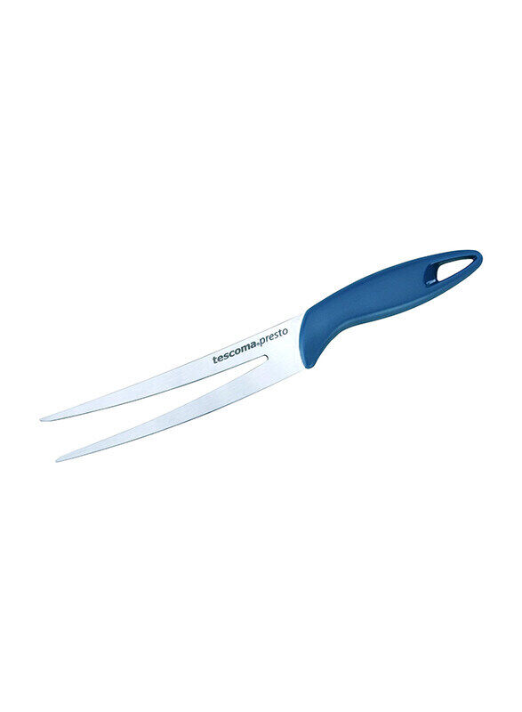 

Tescoma 14cm Nylon Serving Fork, Silver/Blue