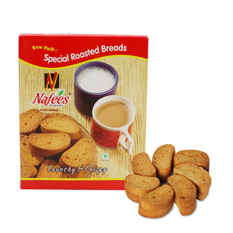 

Nafees Special Roasted Breads 200g