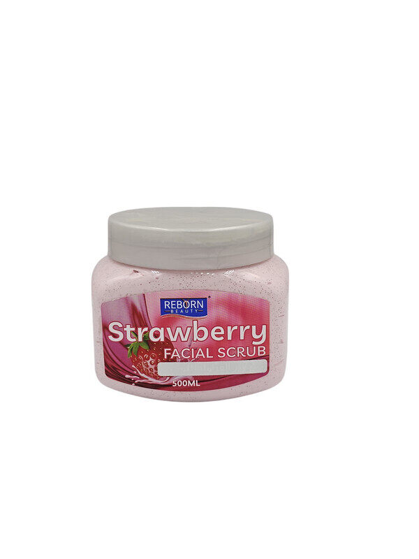 

Reborn Beauty Strawberry Facial Scrub 500ml 6 PCS