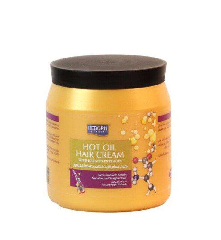 

Reborn Beauty New Hot Oil Cream with Keratin Extracts-1000ml 6Pcs/Ctn