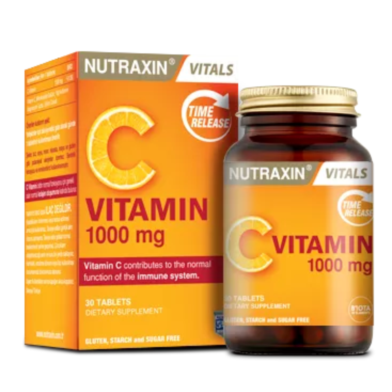 

Nutraxin Vitals Vitamin C 1000mg 30 tablets