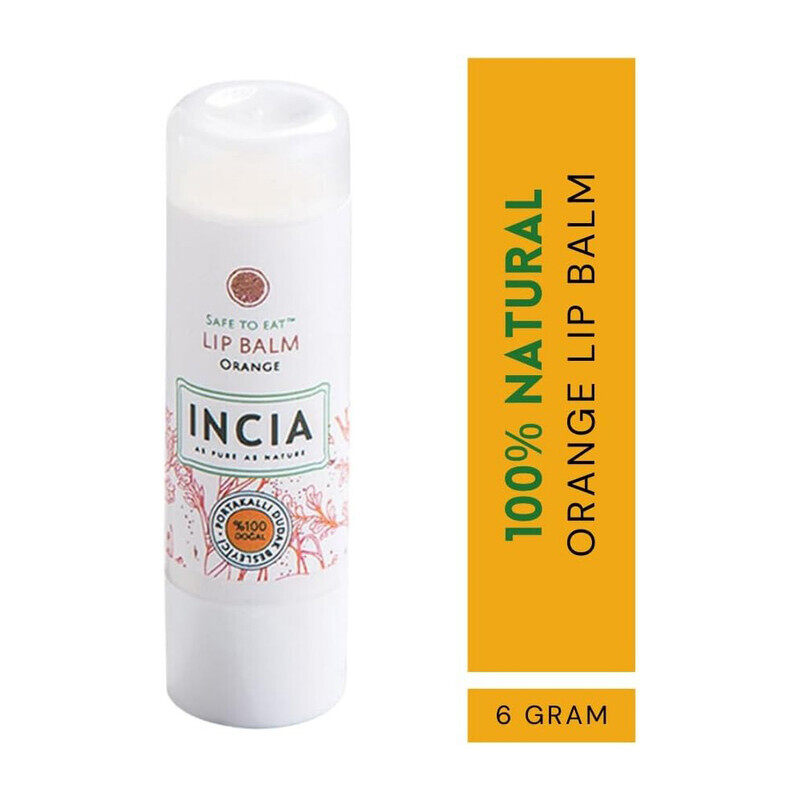 

INCIA 100% NATURAL ADULT LIP BALM - ORANGE