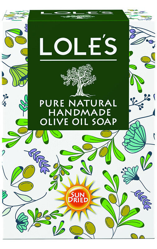 

LOLE'S Sun Dried Olive Oil Natural Handmade Soap, 200g