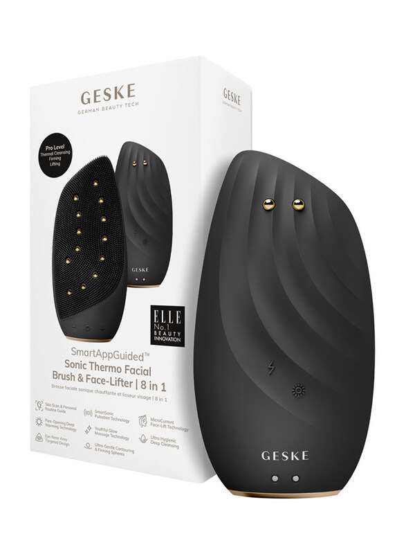 

GESKE 8-in-1 Sonic Thermo Facial Brush & Face-Lifter, Gray 6, 1 Pieces