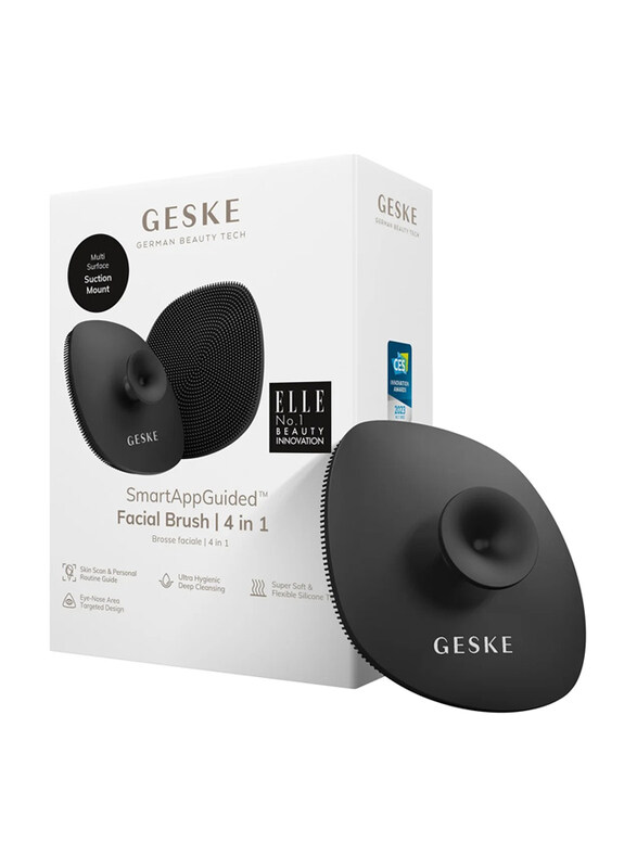 

GESKE 4-in-1 Facial Brush with Holder, Gray 38, 1 Pieces