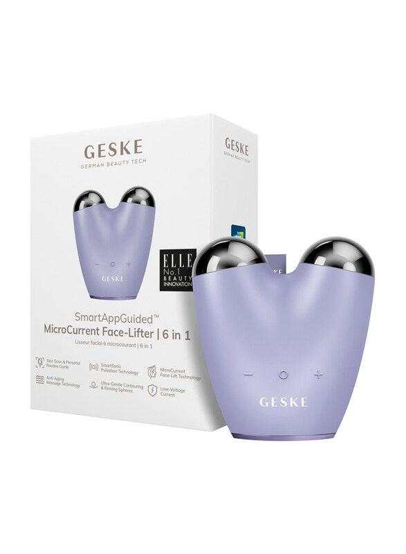 

GESKE 6-in-1 MicroCurrent Face-Lifter, Purple 15, 1 Pieces