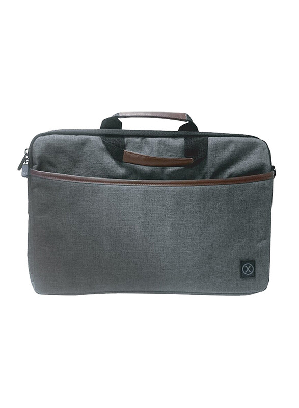 

Xcell 15.6-inch Laptop Messenger Bag, Water Resistant, Grey