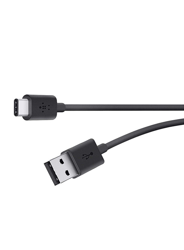 

Belkin 1.2-Meter MixitUp USB Type-C Cable, 2.0 USB-A Male to USB Type-C, USB-IF Certified for Smartphones/Tablets, Black