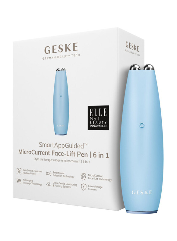 

GESKE 6-in-1 MicroCurrent Face Lift Pen, Aquamarine, 1 Pieces