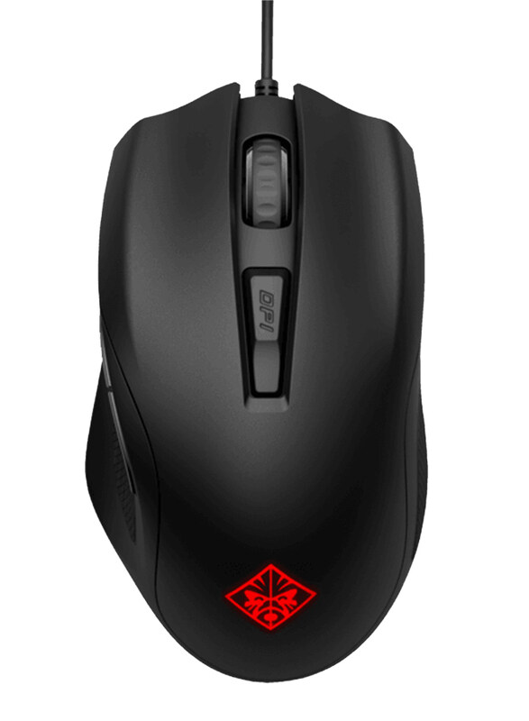 

HP Omen 400 Wired Optical Gaming Mouse, Black