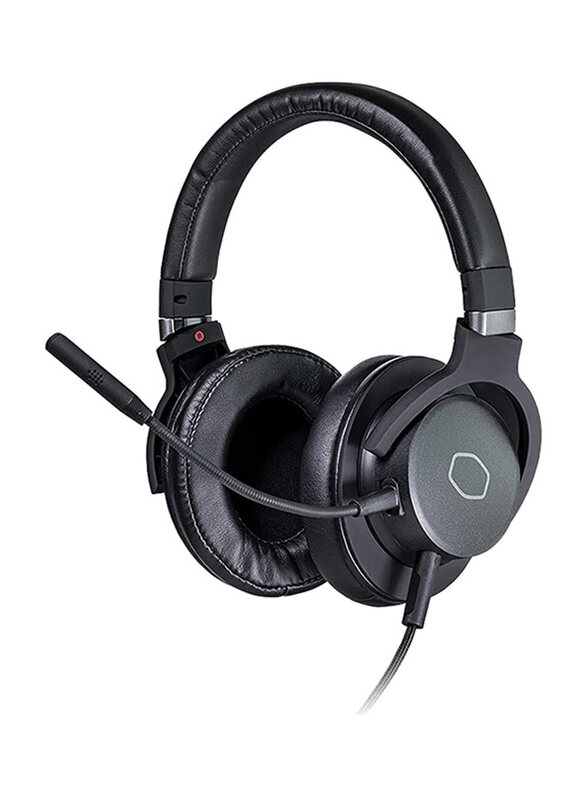 

Cooler Master MH-752 Virtual 7.1 Surround Sound 3.5mm Jack Over-Ear Gaming Headset, Black