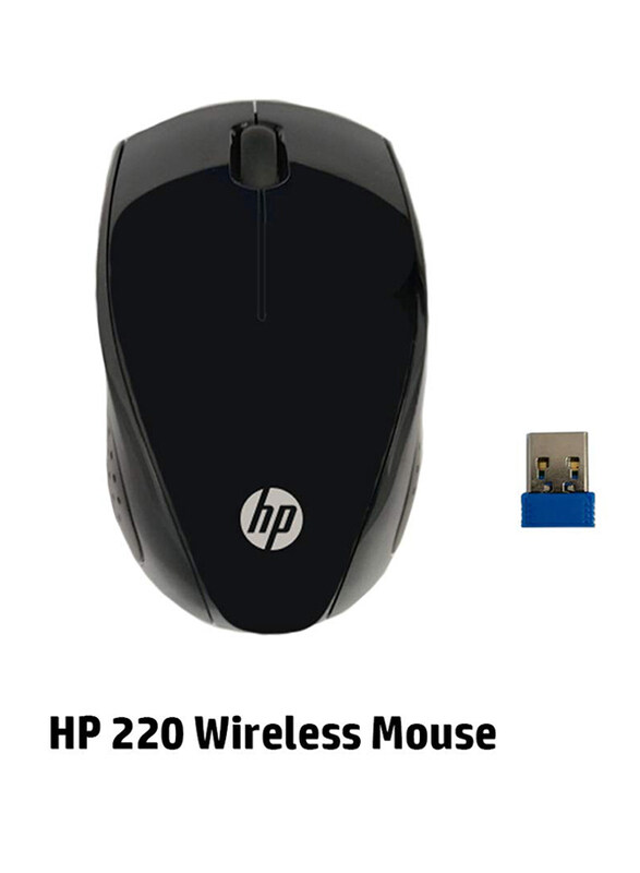 

HP 220 Wireless Optical Mouse, Black